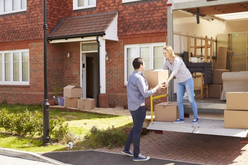 Packing boxes and supplies for home moves in Finchley