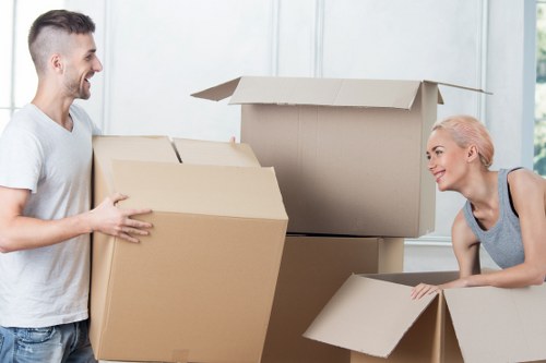 House movers handling access and parking challenges in Finchley