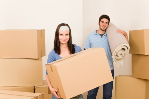 Local movers assisting with a property move in Finchley