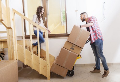 Office furniture removals for a local Finchley business