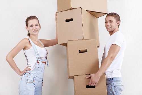 Careful packing and furniture handling for a Finchley home move
